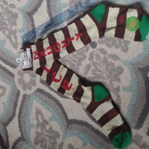 Christmas naughty & Nice talk socks